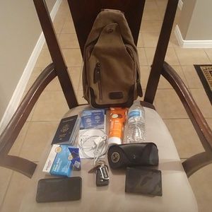 Canvas Shoulder Sling Bag